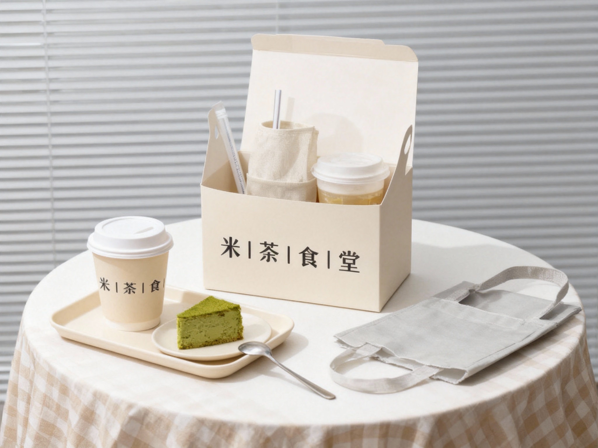 高端茶饮品牌，聚焦产品及周边呈现